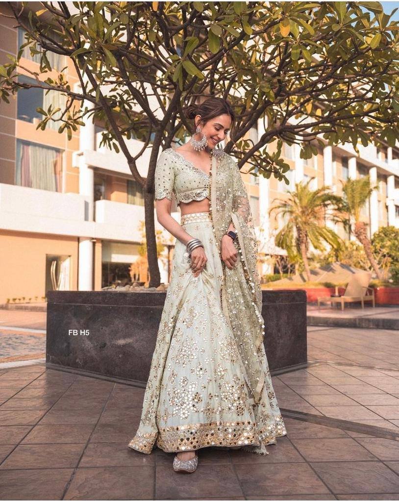 WhatsApp Image 2025-01-04 at 12.35.04 PM Lehenga Choli- Mulberry Silk Fabrics And Papper Mirror & Zari Work Lahenga With Net Fabrics and Papper Mirror & Sequence Work Dupatta