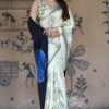 SAREE-ORINGNAL JAPAN SATIN FABRCS AND DIGITAL PRINTING SAREE