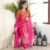 Kurti Pant And Dupatta- Beautiful Heavy quality Chinon Silk Fabric designer kurti pant and duppta with hand work with lining