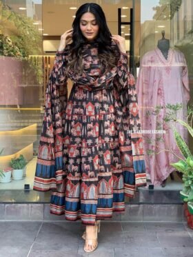 Kurti Pant And Dupatta- Presenting Beautiful Heavy quality Cotton Fabric designer And Lace Work and hand work on yokke