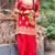 Kurti And Drape Skirt - Pure Satin Silk Fabrics And Sequence Embroidery Work Kurti With Satin Silk Fabrics Drape Skirt and Full Stiched