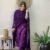 Kurti And Pant With Dupatta Set- Rayon Slub Fabrics And Embroidery Work Kurti With Chinon Fabrics Dupatta