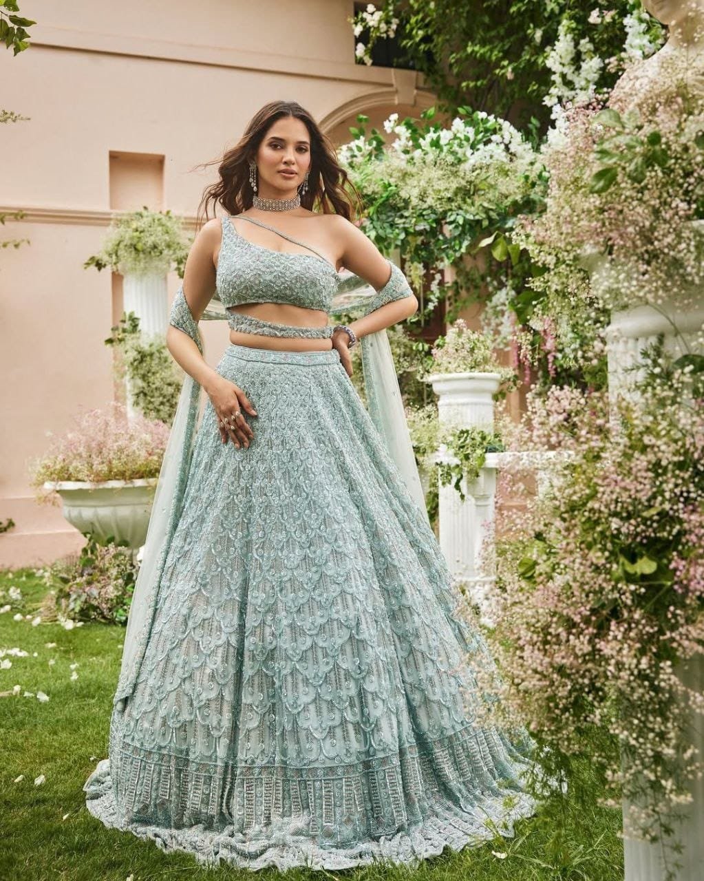 WhatsApp Image 2025-01-15 at 2.32.04 PM Lehenga Choli Premium Net Embellished With Beautiful Heavy Embroidery Work ,Sequins Work Heavy Coding Work Lehenga Choli