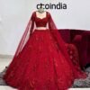 Lehenga Choli – Soft Butterfly Net Fabrics And Embroidery Sequence Work Lehenga