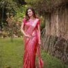 Saree- Banarasi Soft Silk Fabrics And beautiful Zari work Saree