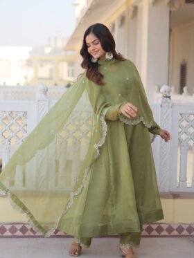 Kurti-Top,Pant with Dupatta