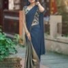Saree- Shimmer Satin Saree