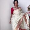 Saree-Soft Lichi Silk Saree